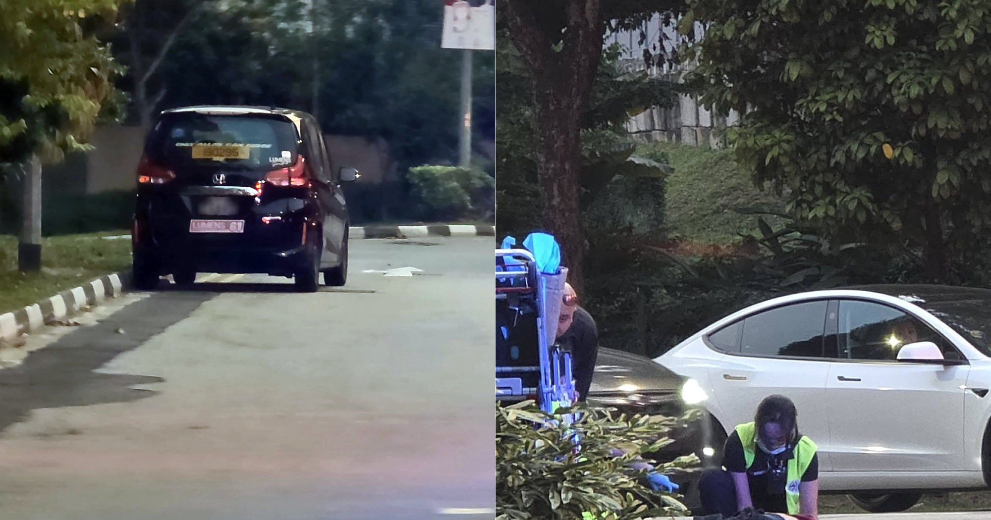Man, 79, dies after accident with car in Orchard Road area, man, 46, arrested