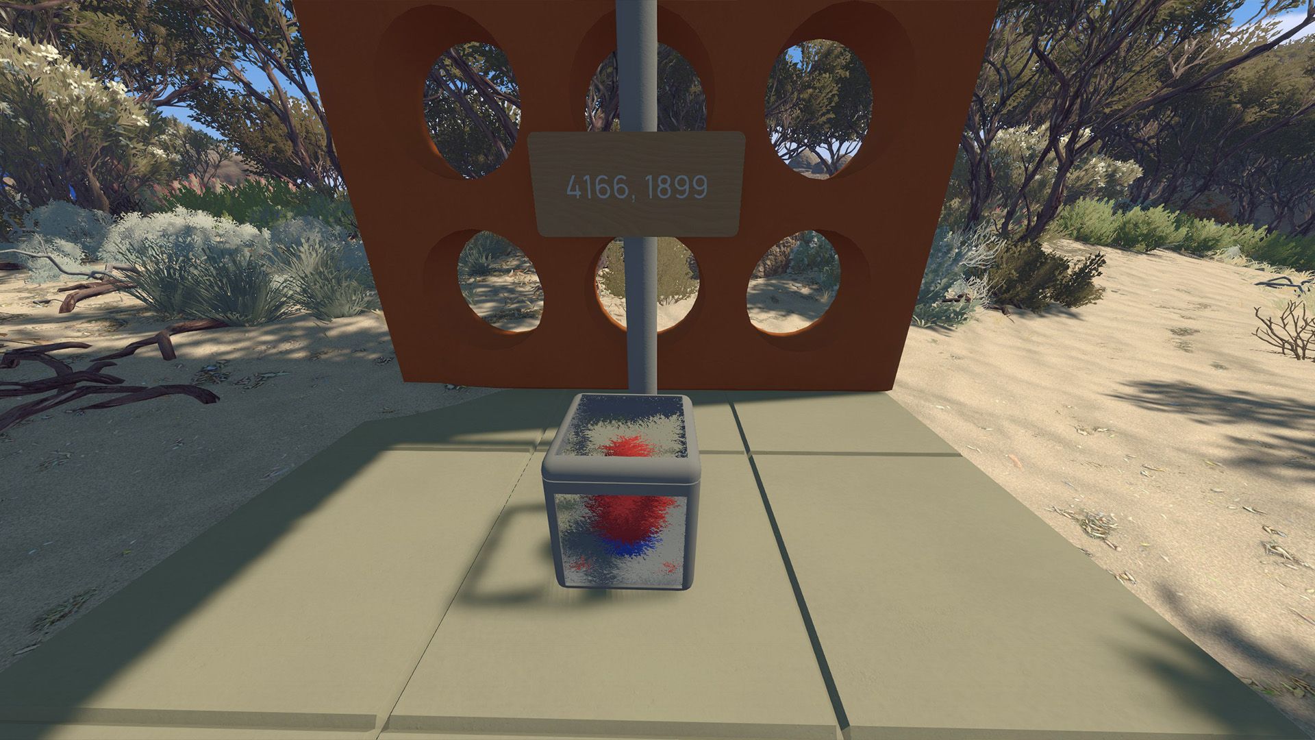 How to solve the 4166 1899 puzzle in Big Walk
