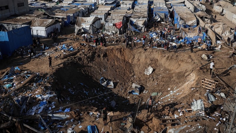 Israeli strikes kill two in Gaza, destroy warehouses