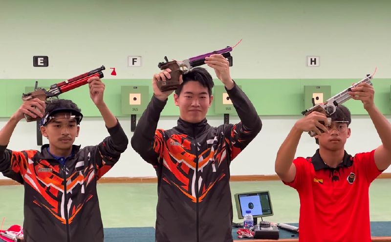 15 golds and counting for Sukma shooting giant Zen Hong