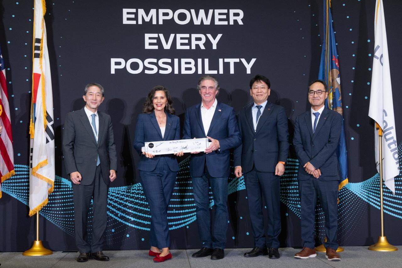 LG Energy Solution opens Michigan plant, expands ESS network