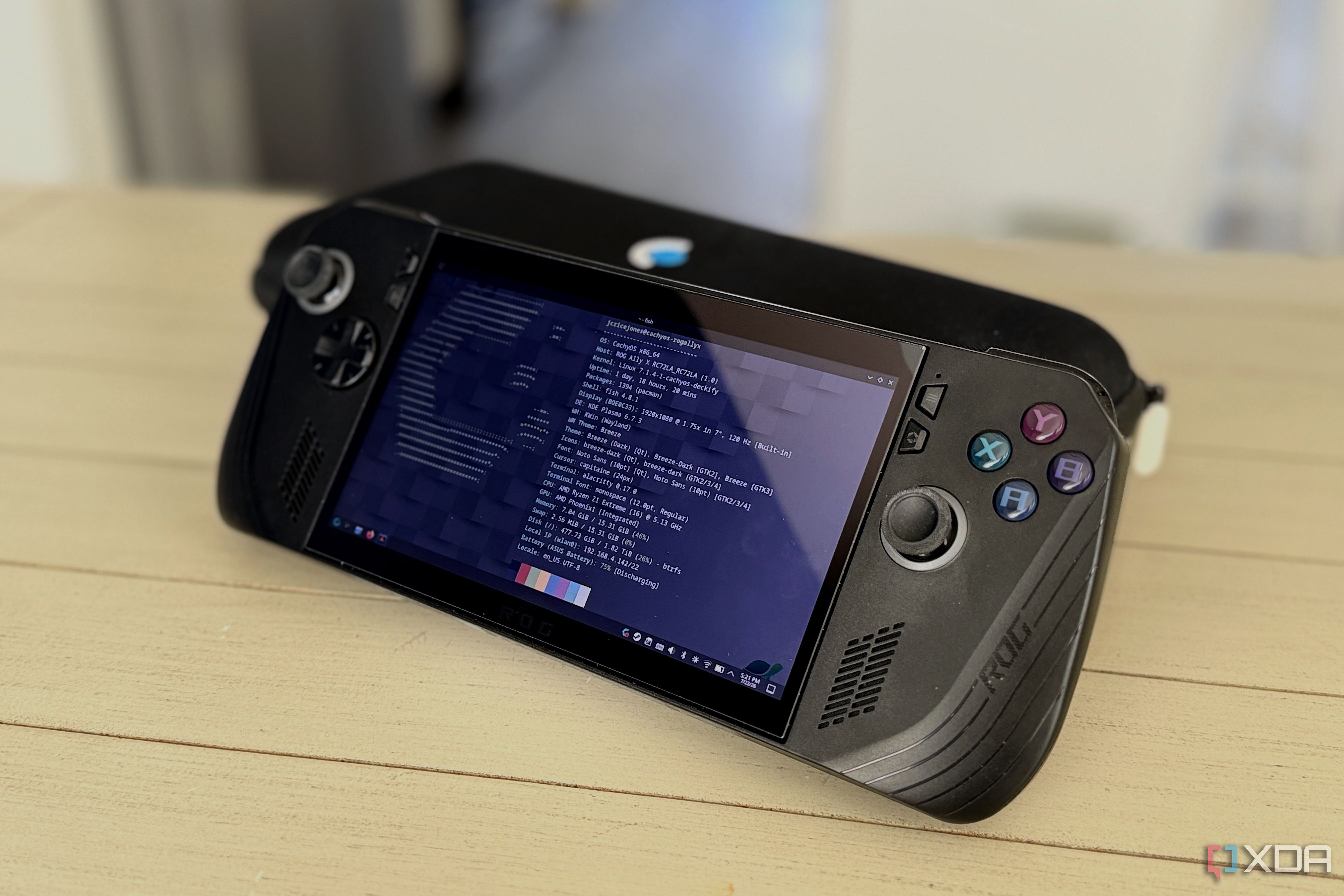 I replaced Windows on my gaming handheld a year ago, and the industry caught up to me