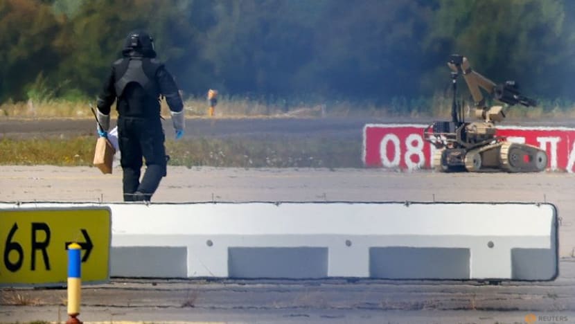 Germany opens terrorism probe after explosive drone found at air cargo hub