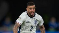 Defender Walker 'at ease' with England retirement