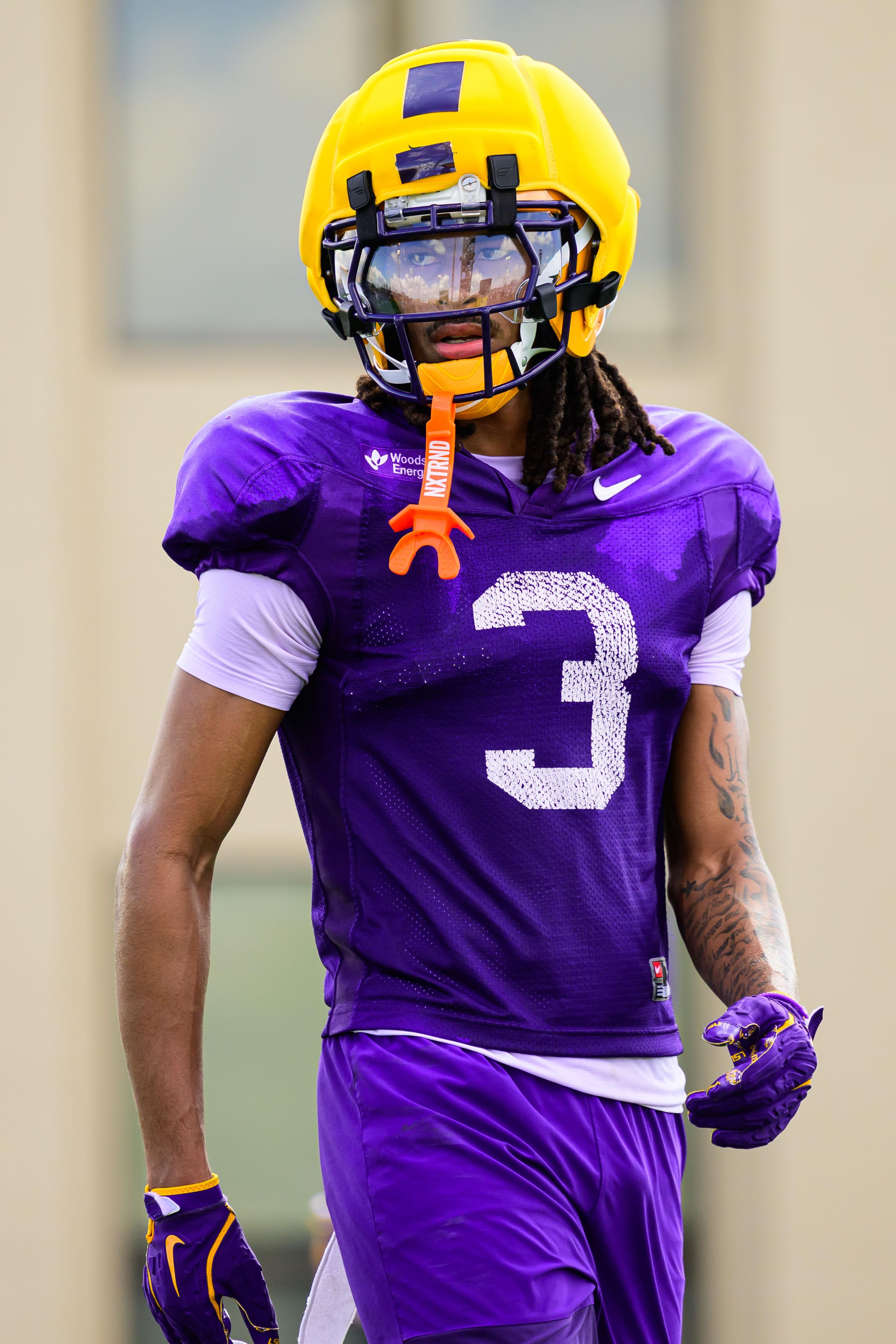 LSU CB DJ Pickett has a New Number