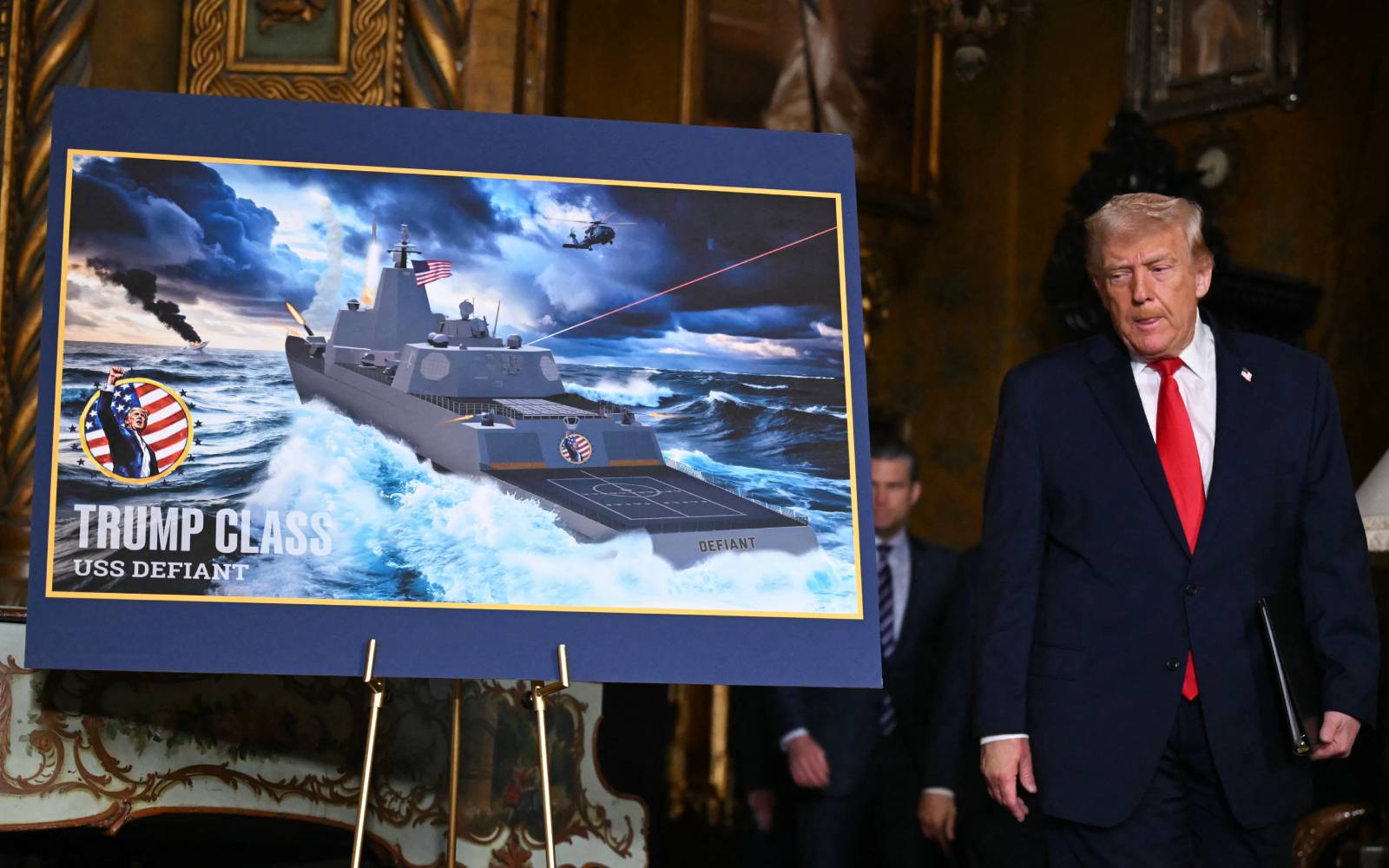 Trump-class battleship fleet could cost US$275bil to build