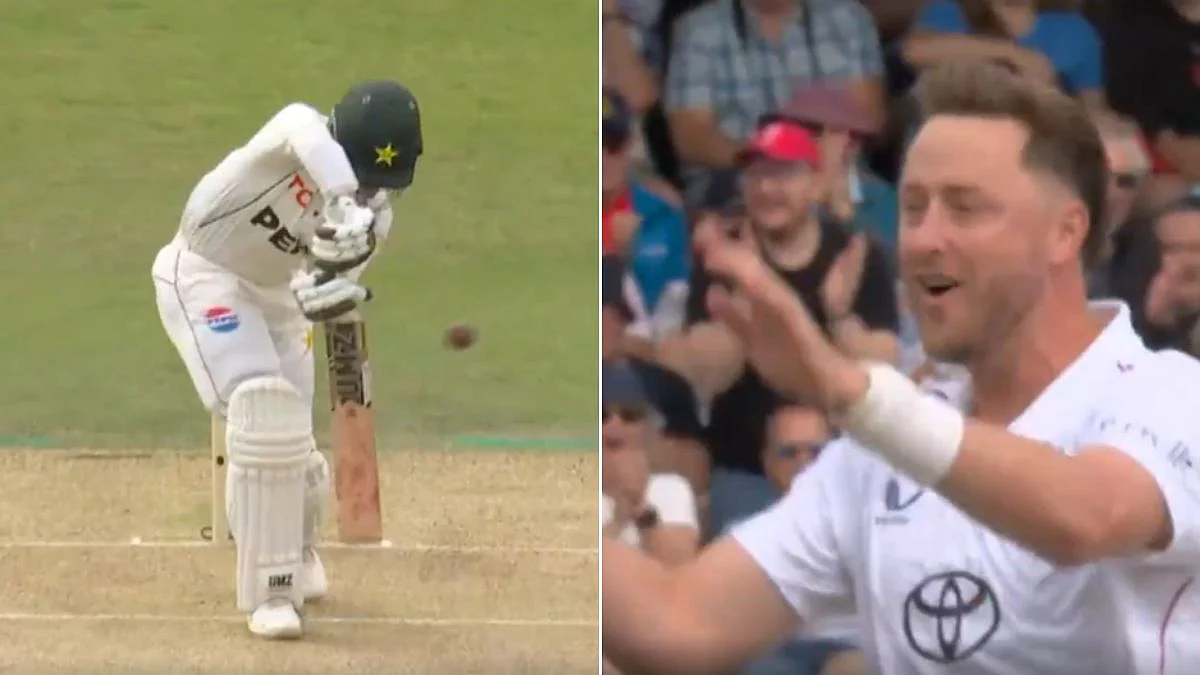 First Ball Wicket! Ollie Robinson Rocks Pakistan, Dismisses Azan Awais For Golden Duck | VIDEO