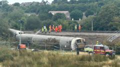 Track defect found near derailment site - report