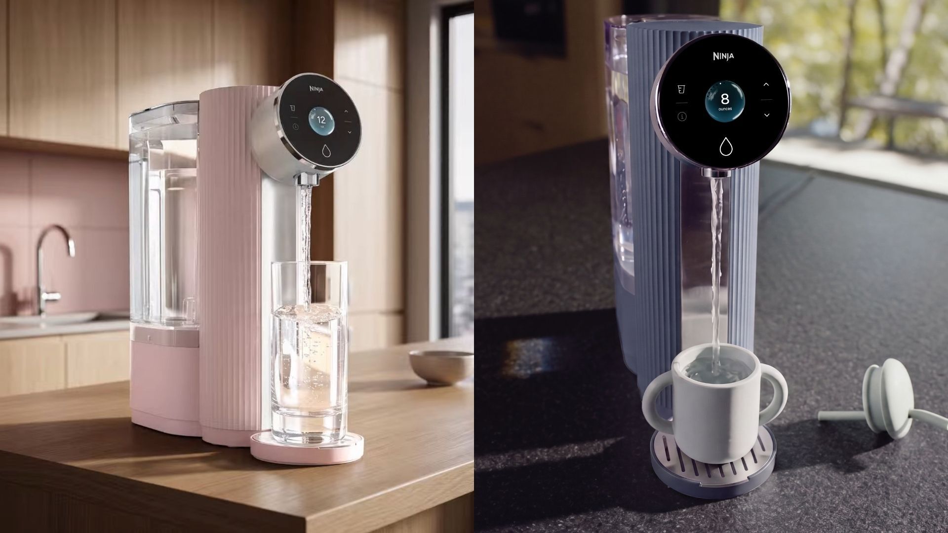The Ninja HydraSense is a compact countertop water filtration system that removes up to 99% of stuff you dont want to drink