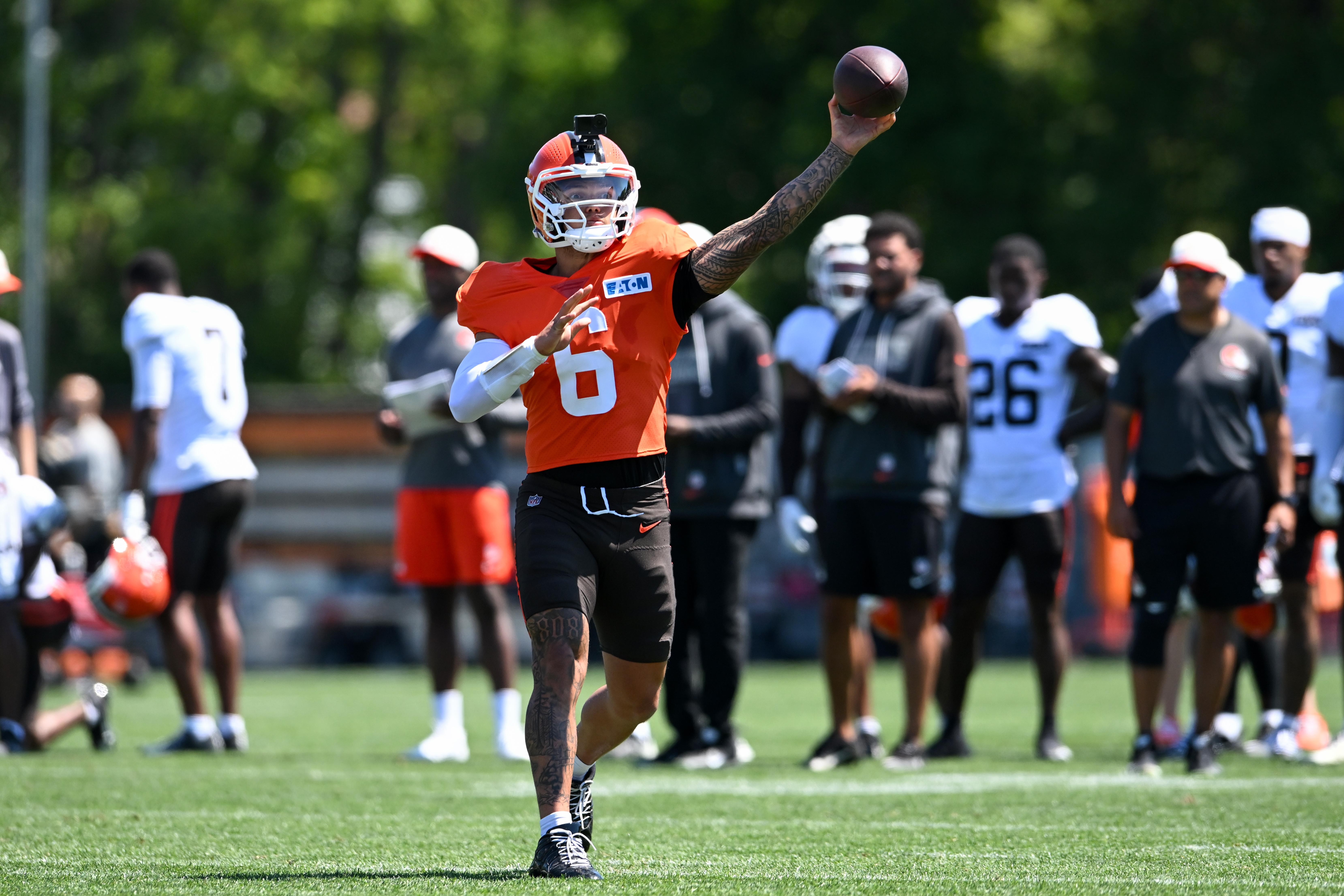 Cleveland Browns QB Dillon Gabriel quietly putting in the work at camp