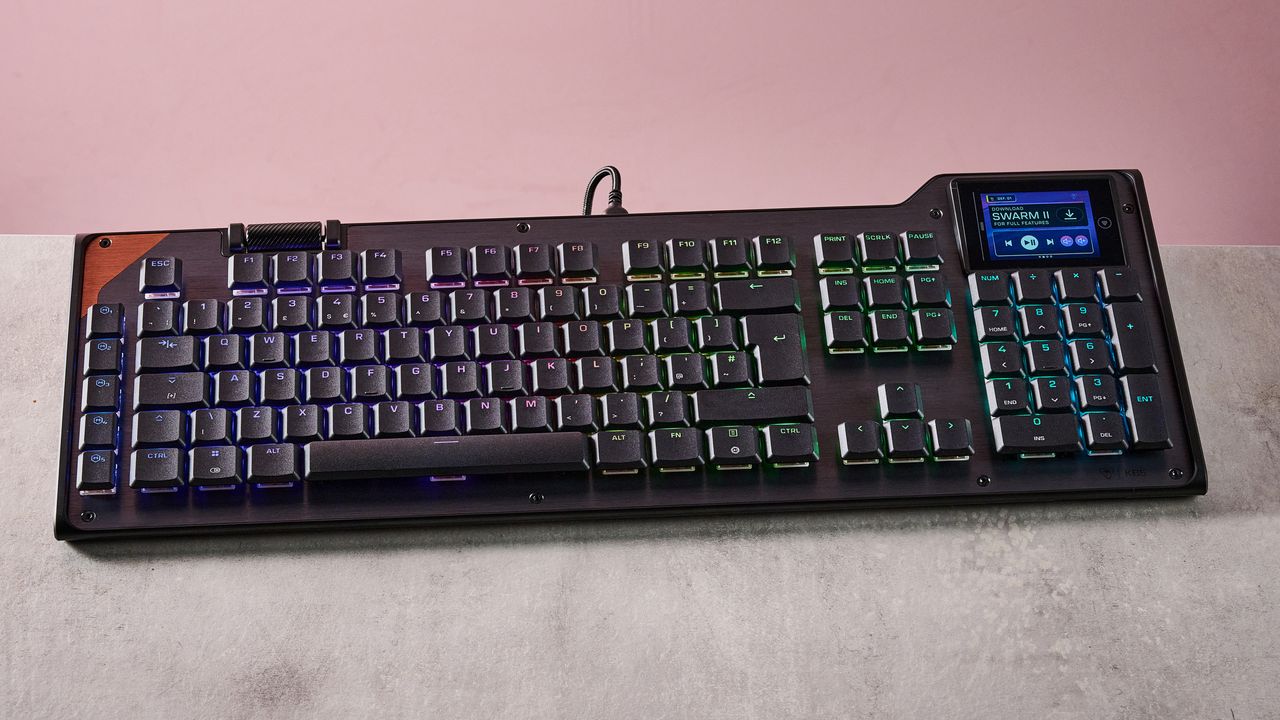 I tested Turtle Beach’s massive mechanical gaming keyboard, and it has the lowest key profile I’ve ever seen — but there’s another feature that steals the show