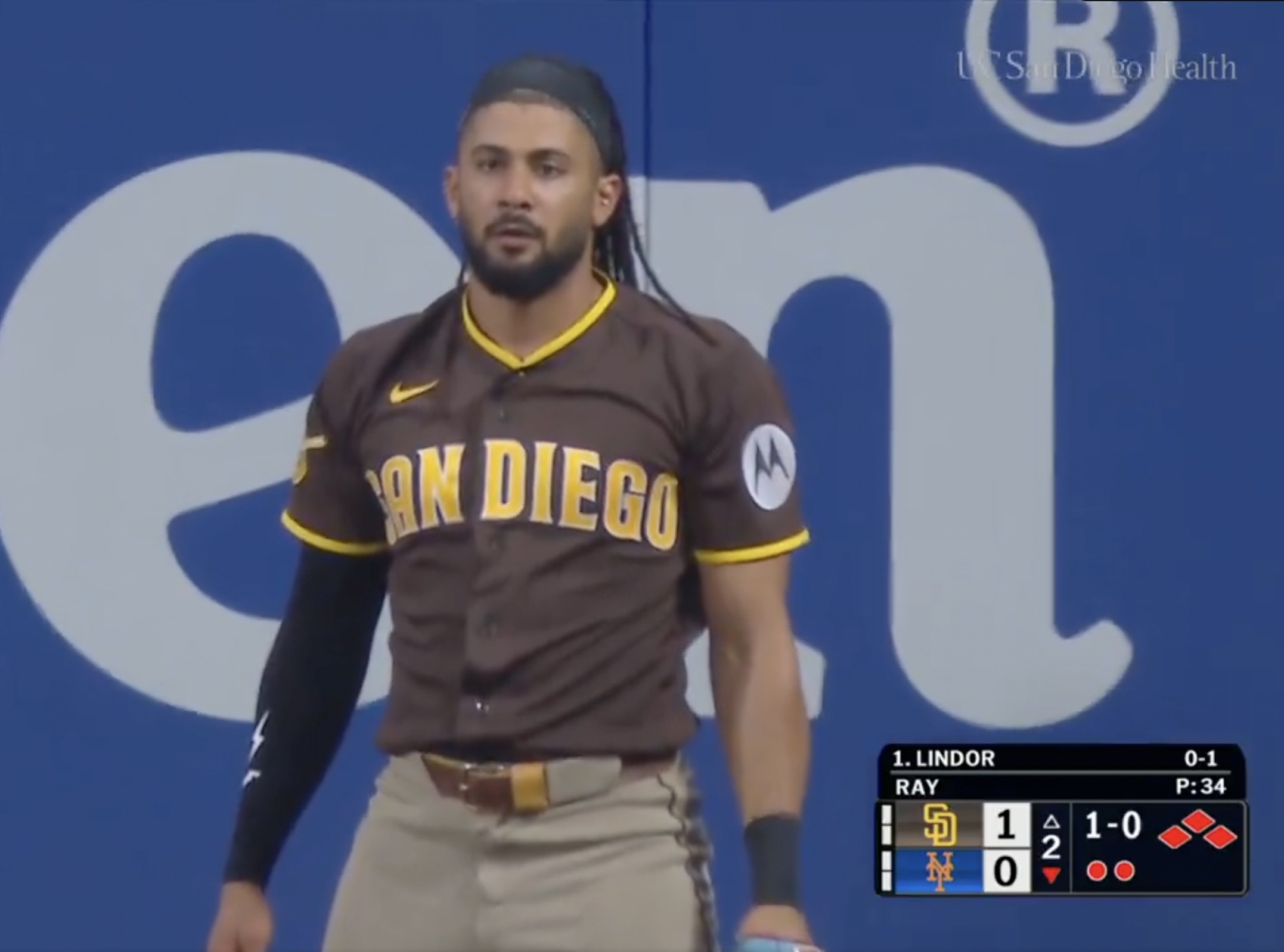 Fernando Tatis Jr. turned grand slam into MLB catch of the year candidate, and his reaction was perfect