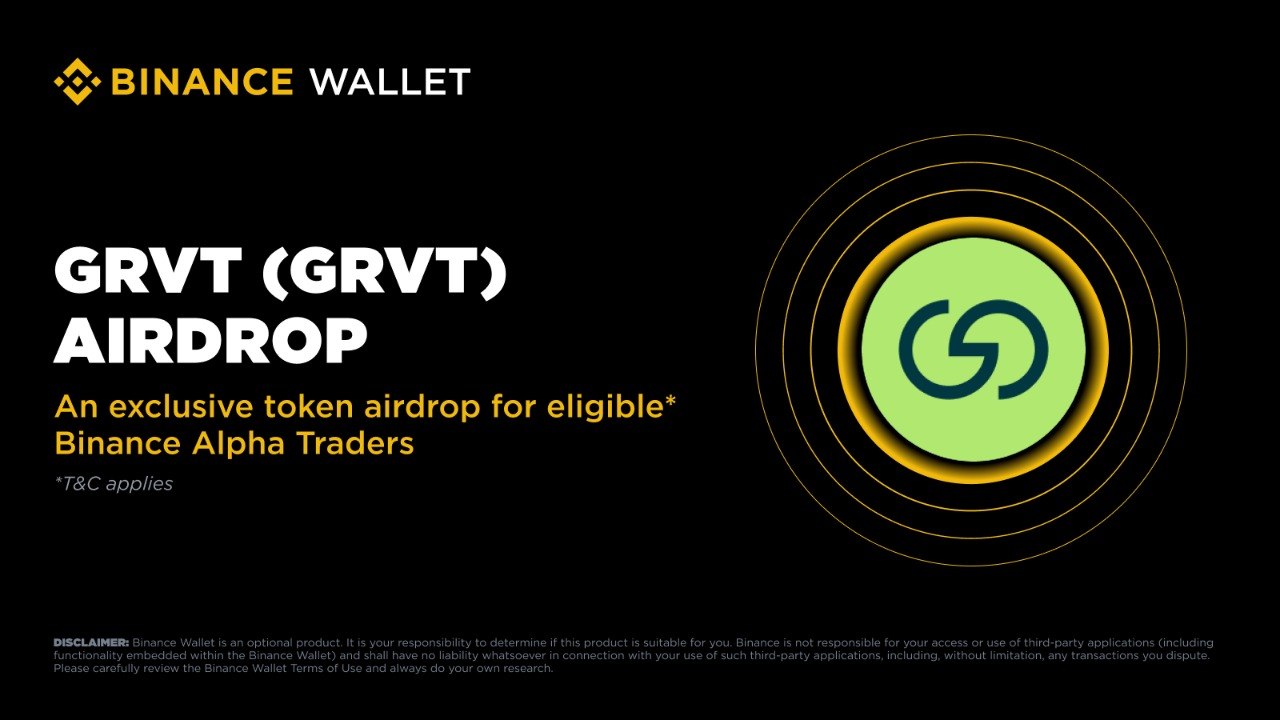 Binance Alpha GRVT Airdrop: Deposit GRVT and Share $20K Worth of Rewards