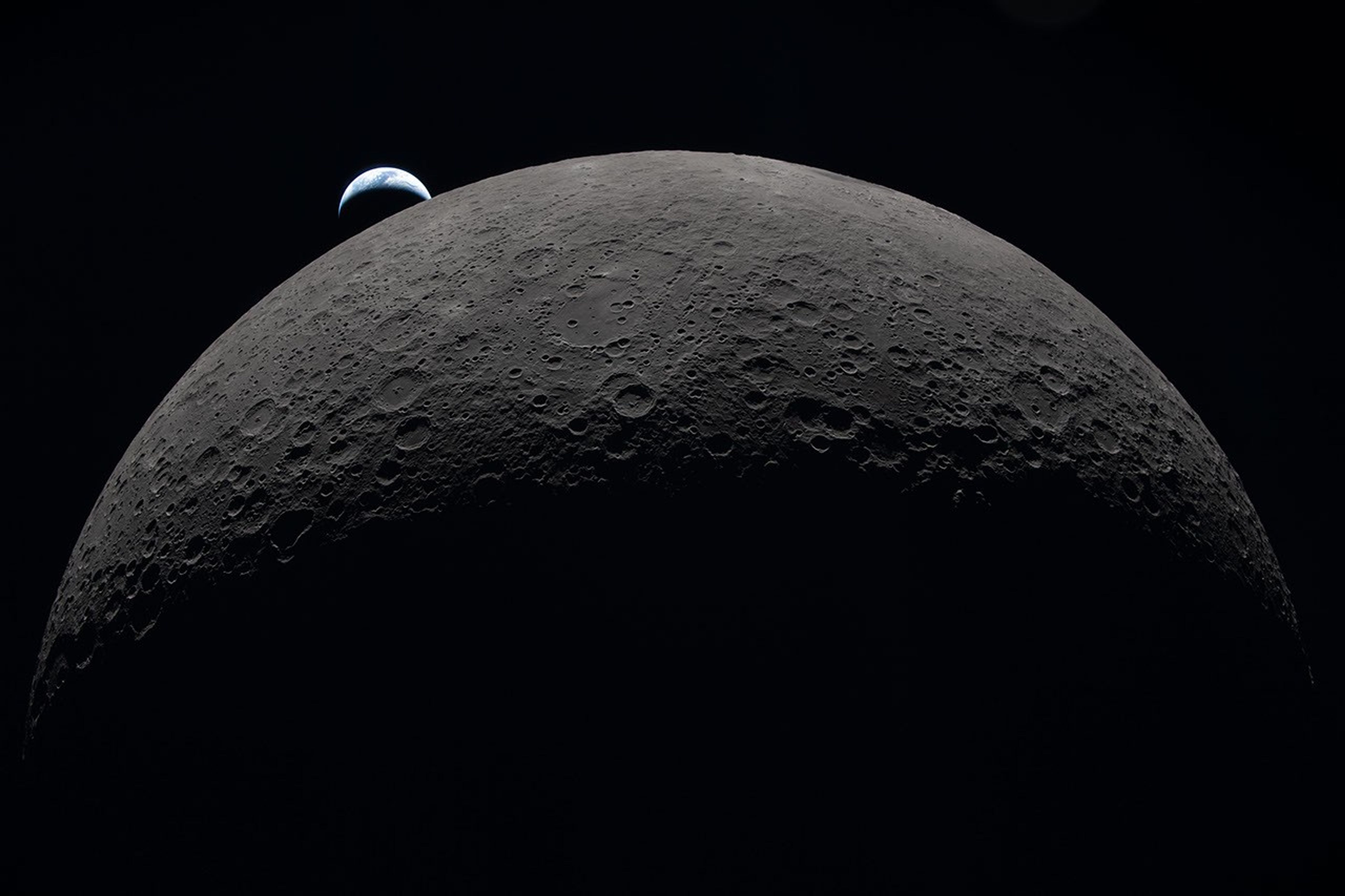 Human-Related Microbes May Survive Moon’s South Pole, NASA Finds