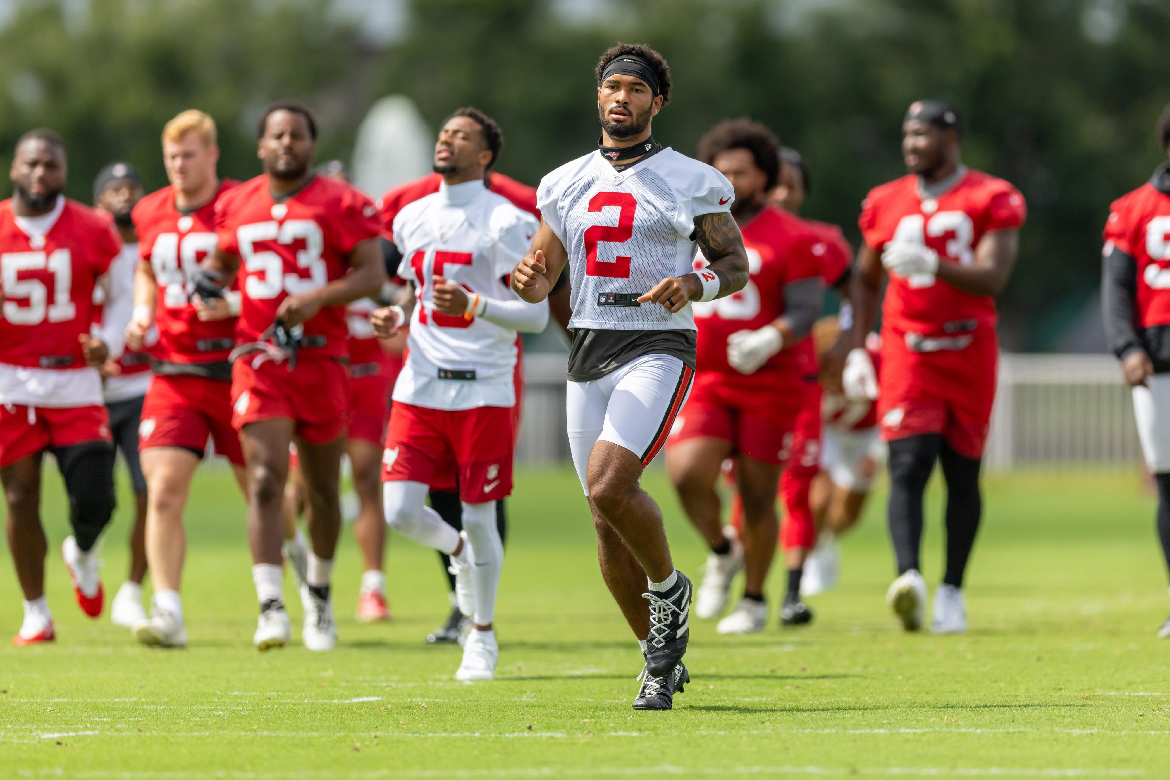 Emeka Egbuka says it’s ‘weird’ not having Mike Evans around