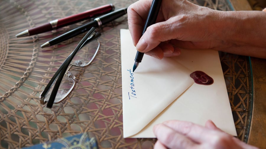 Inheritance law: How do I release myself from a joint will?