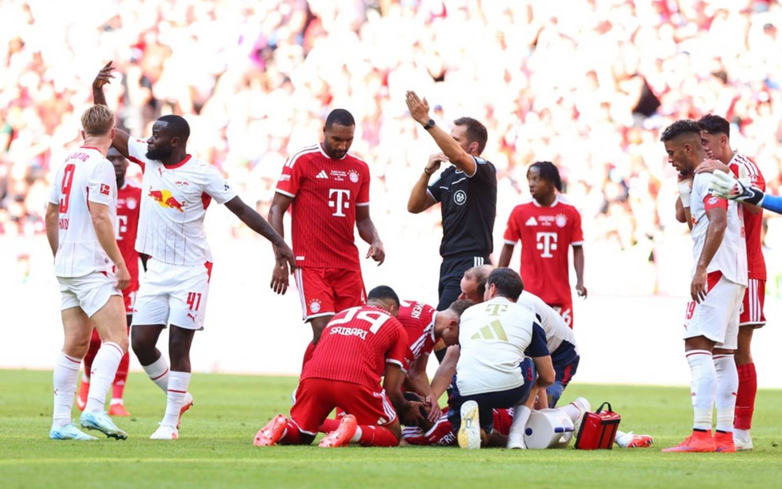 Bayern’s Hoeness ‘speechless’ after second Musiala collapse