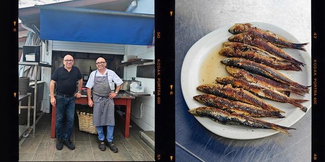 On Biarritz's Port des Pêcheurs, Casa Juan Pedro keeps the plancha tradition alive