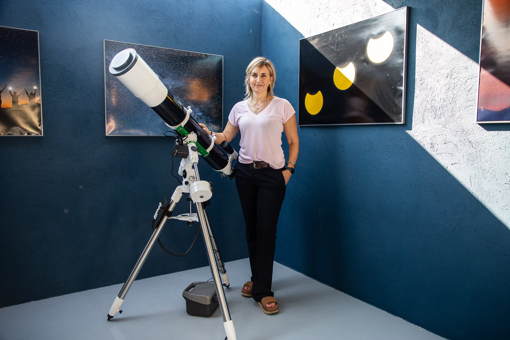 The eclipse unites empty Spain with Morocco to reveal the secrets of the solar corona
