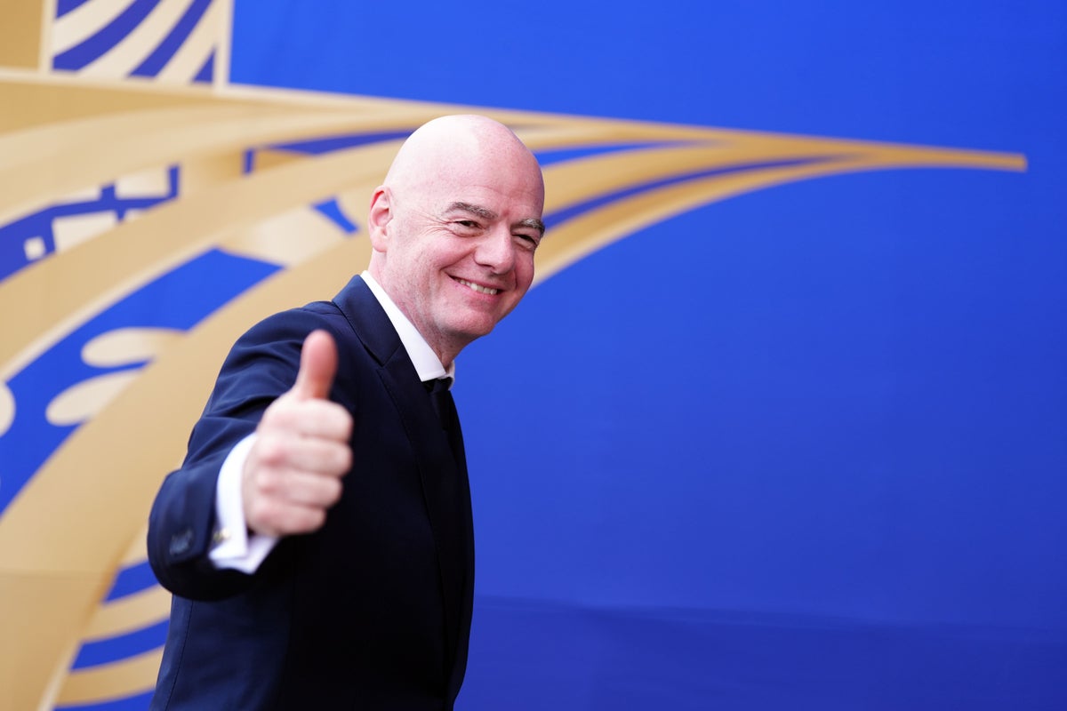 Gianni Infantino clings to Fifa presidency after apologising for ‘mistakes’ over World Cup sell-off plan