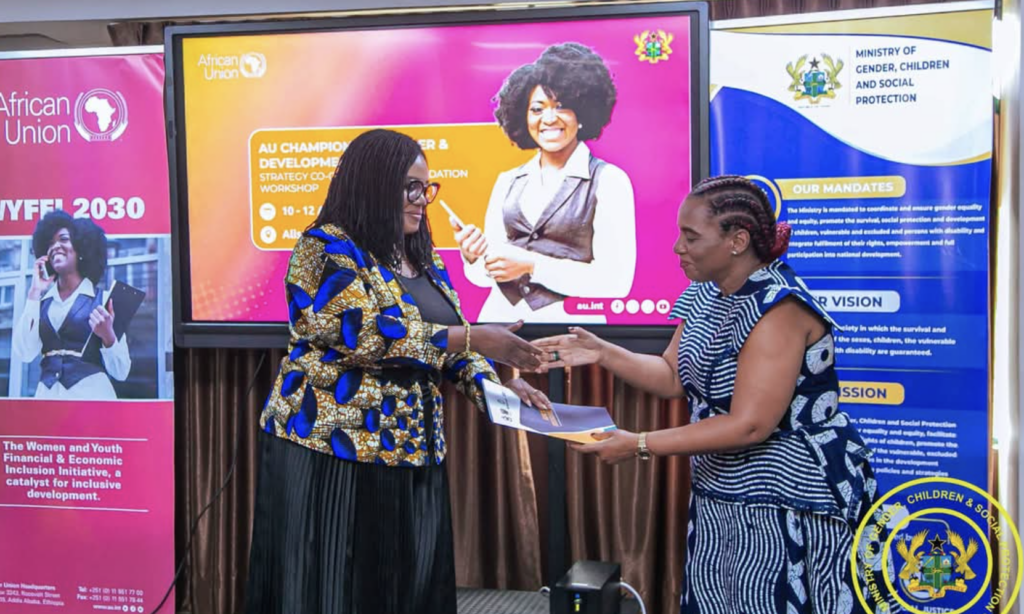 Ghana receives AU Gender Champion’s 2026-2028 work plan