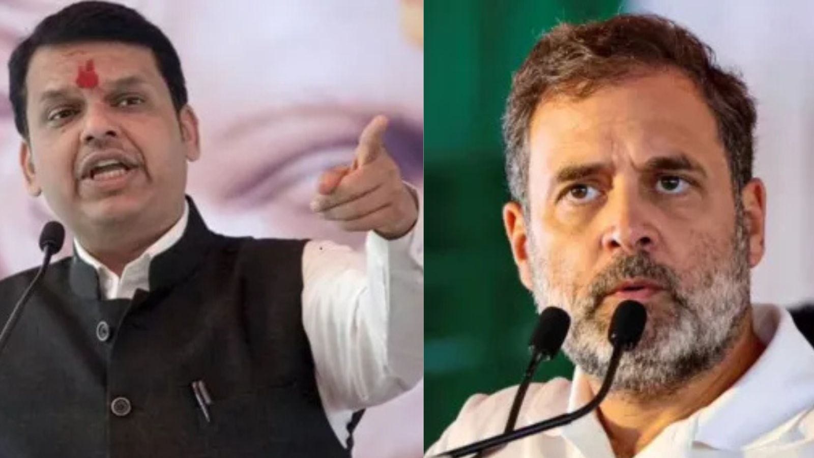 Fadnavis alleges bias in Rahul Gandhi’s Pune student event; Congress hits back