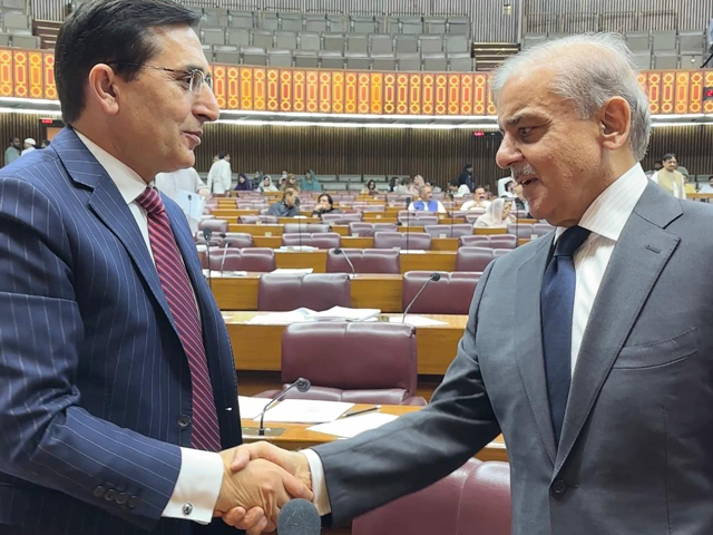 PM Shehbaz once again extends olive branch to opposition for economic, democratic stability