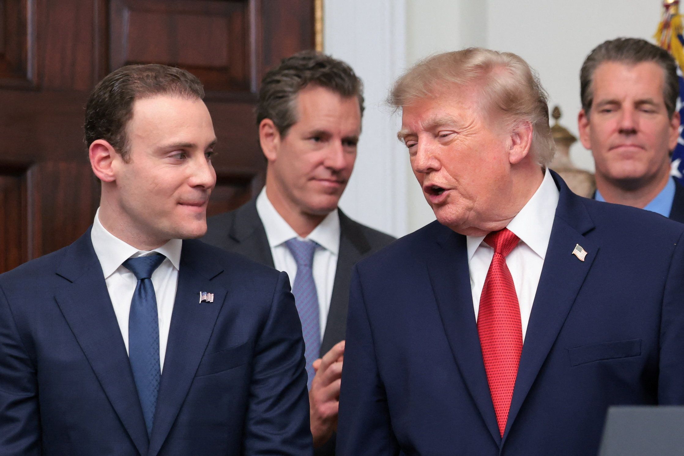 Trump embraces divisive crypto exchange
