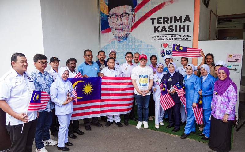 Steven Sim highlights sustainability efforts at Bukit Mertajam Hospital