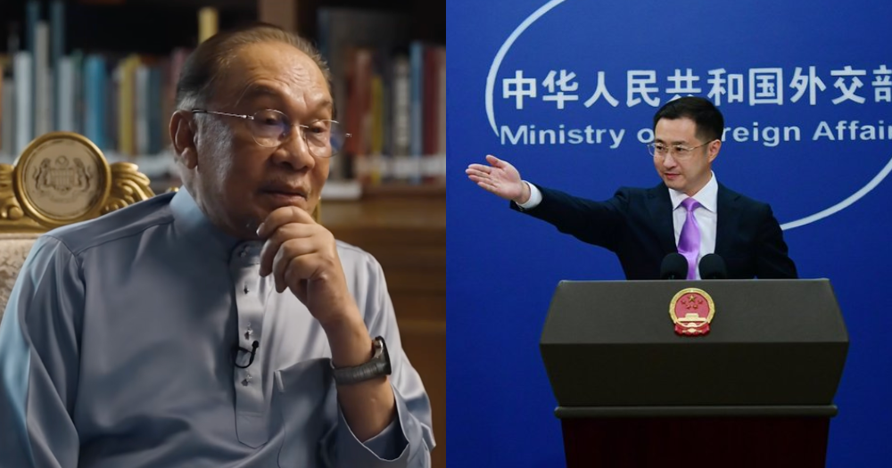Anwar says Taiwan part of China & he would also use force to protect M'sia's unity