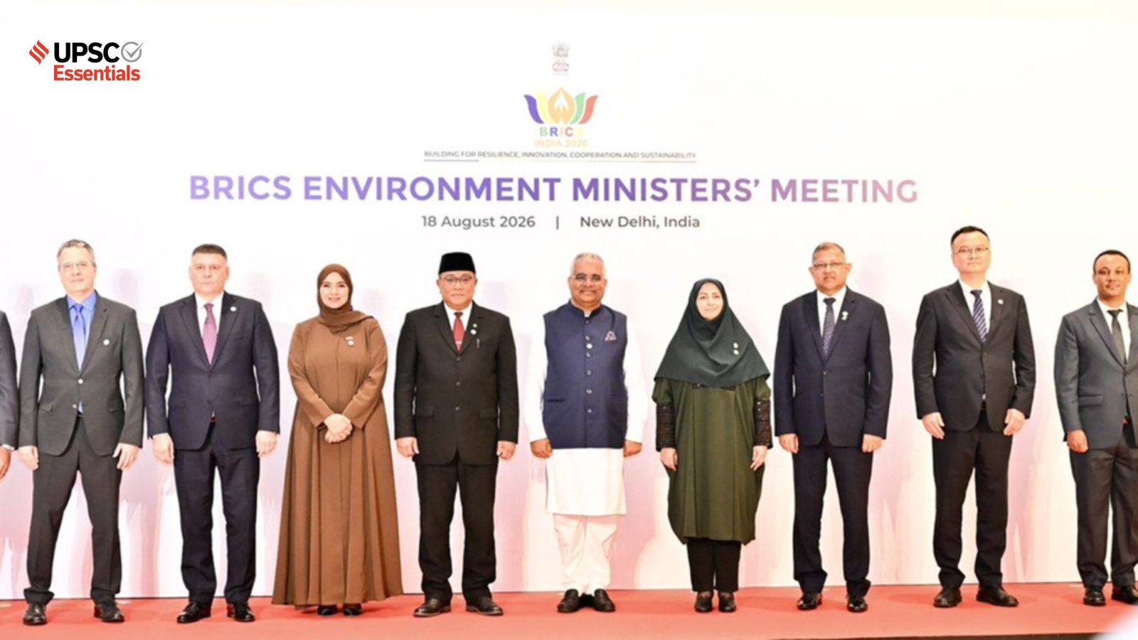 UPSC Mains Answer Practice — GS 2: India’s push for UNSC’s non-permanent seat and BRICS on environmental governance (Week 168)