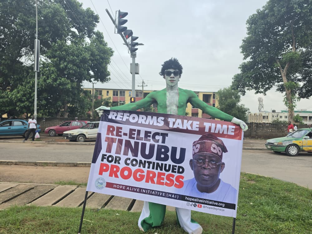 2027: Group Takes Tinubu Re-election Campaign to Abuja Streets