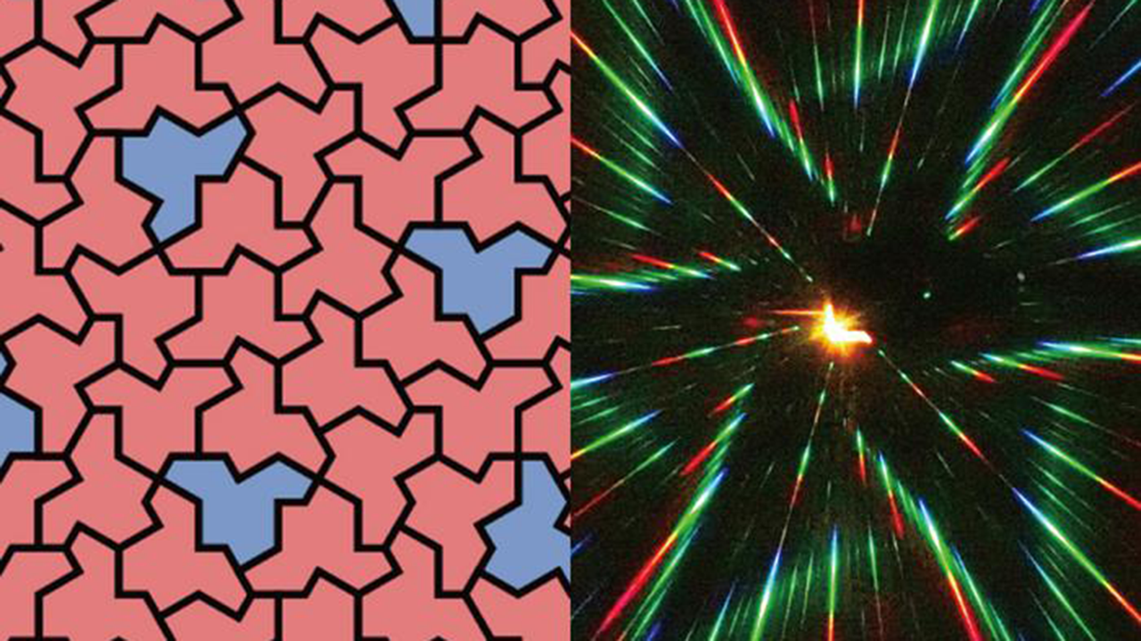 Crystal made from 13-sided 'einstein' shape bends light in ways nobody imagined
