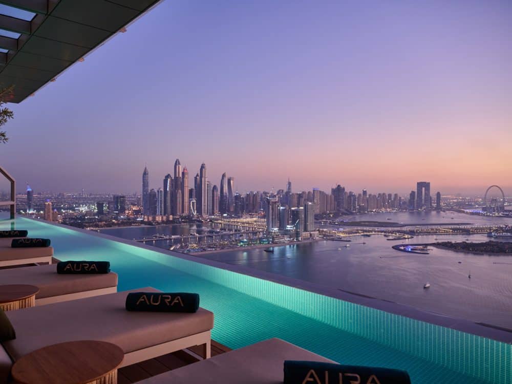 You could win AURA Skypool for a private evening with 50 friends
