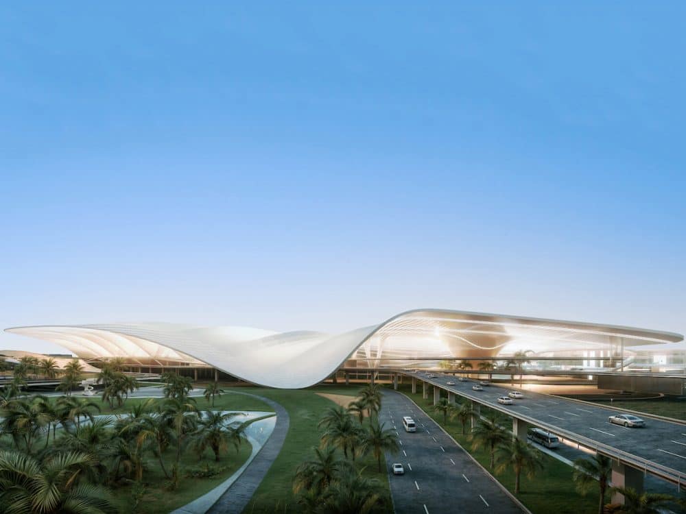 Al Maktoum International Airport is getting a huge 50km train system