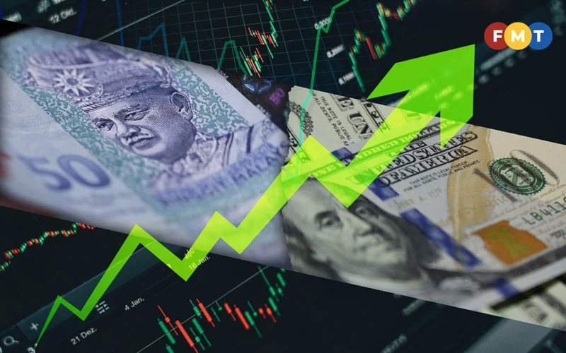 Ringgit ends higher ahead of US jobs data