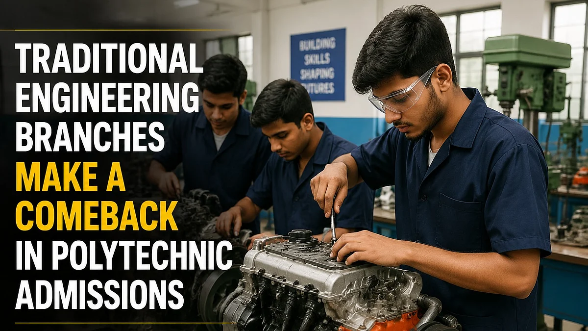 Traditional Engineering Branches Make A Comeback In Polytechnic Admissions