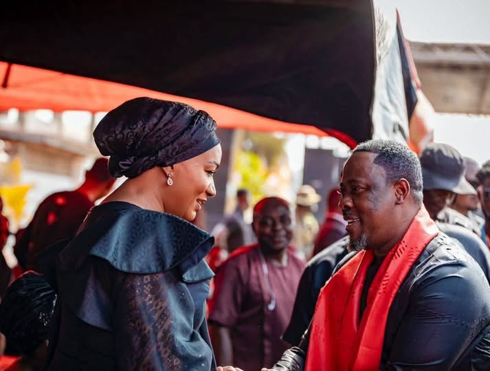 Nigel Gaisie celebrates Samira Bawumia