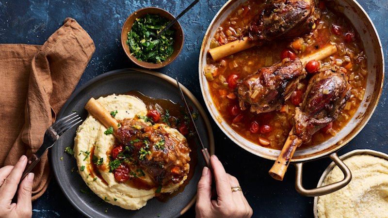 The secret pantry staple that gives lamb shanks a rich, savoury boost