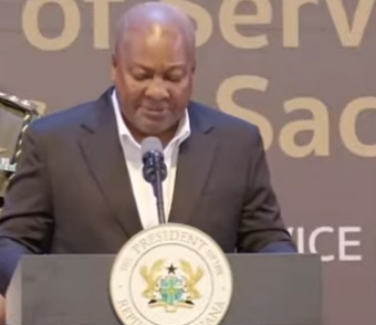 Mahama assures helicopter crash families of continued national support one year on