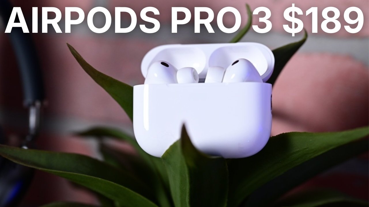 AirPods Pro 3 plunge to $189 at Amazon, 30-day best price