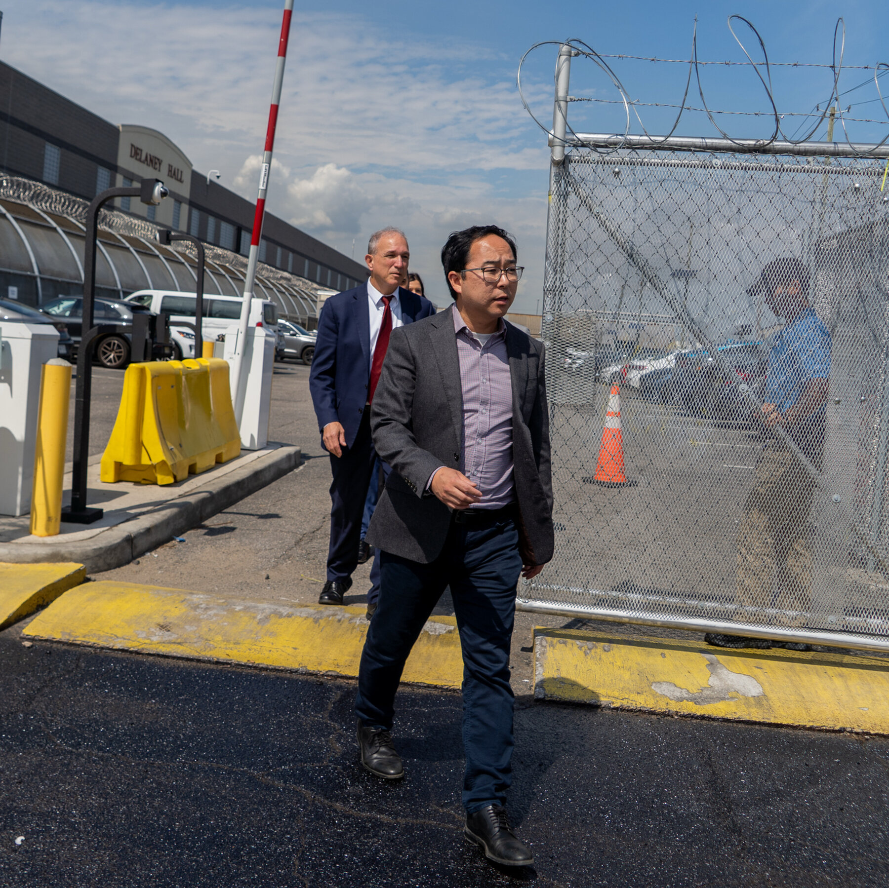 Senator Andy Kim Visits Migrant Detention Center After String of Detainee Deaths