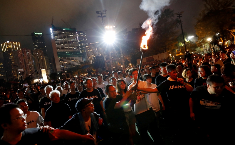 Hong Kong Tiananmen activists to receive national security verdict