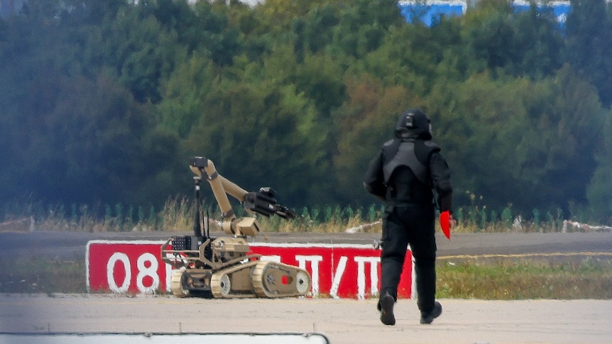 An explosives-laden drone was found at a key German airport. Here's what we know