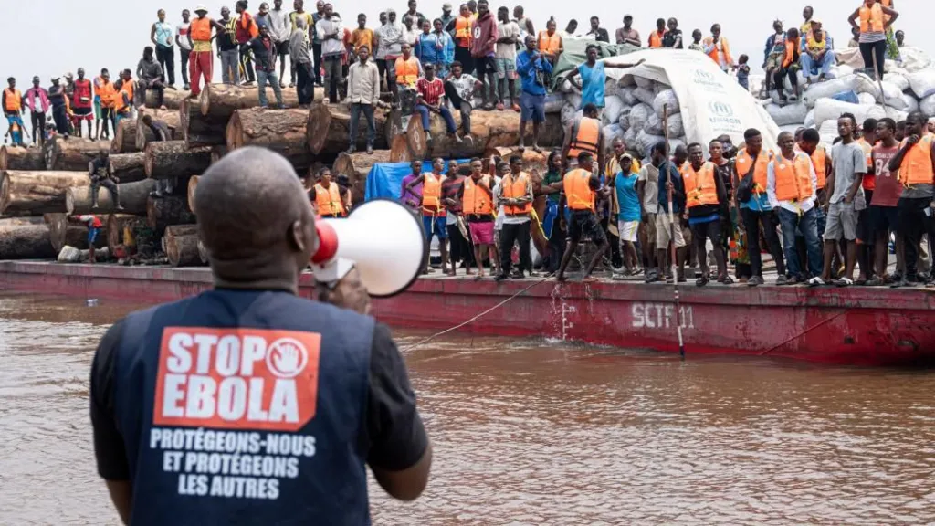 DR Congo begins Ebola and cholera screening for 255 passengers after Congo River boat incident