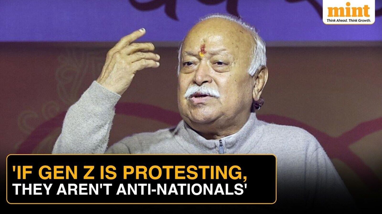 'Gen Z protesters not anti-national': RSS chief Mohan Bhagwat backs dialogue, calls education grievances ‘genuine’