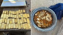 Weekly quiz: Where did builders find £7.6m worth of gold bars and coins?