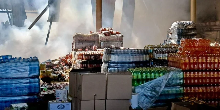 Russian strike kills five in Dnipropetrovsk Oblast, sets logistics warehouses ablaze