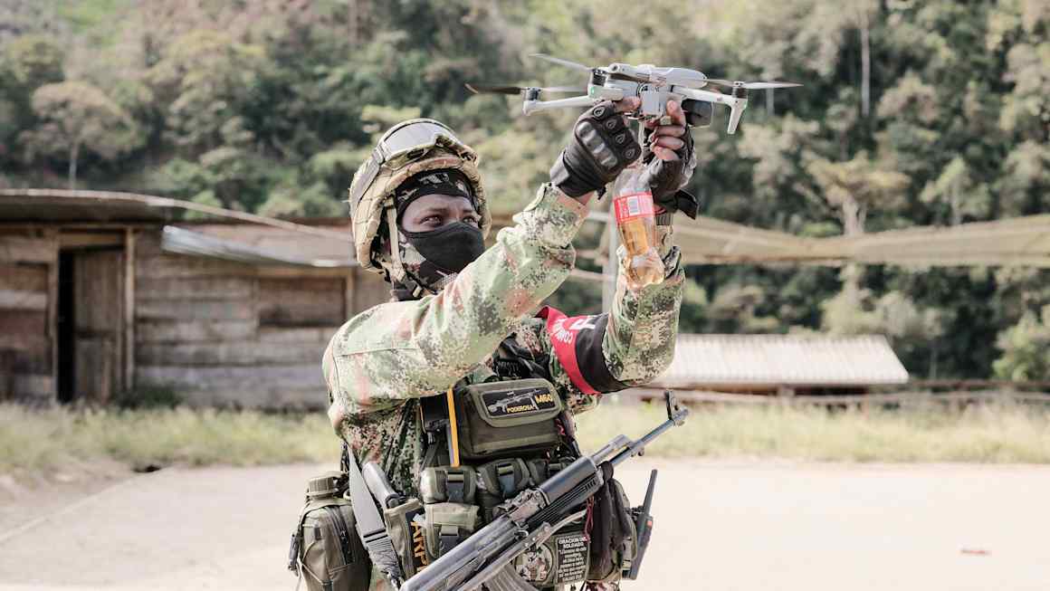 Colombian narcos head to Ukraine for drone expertise