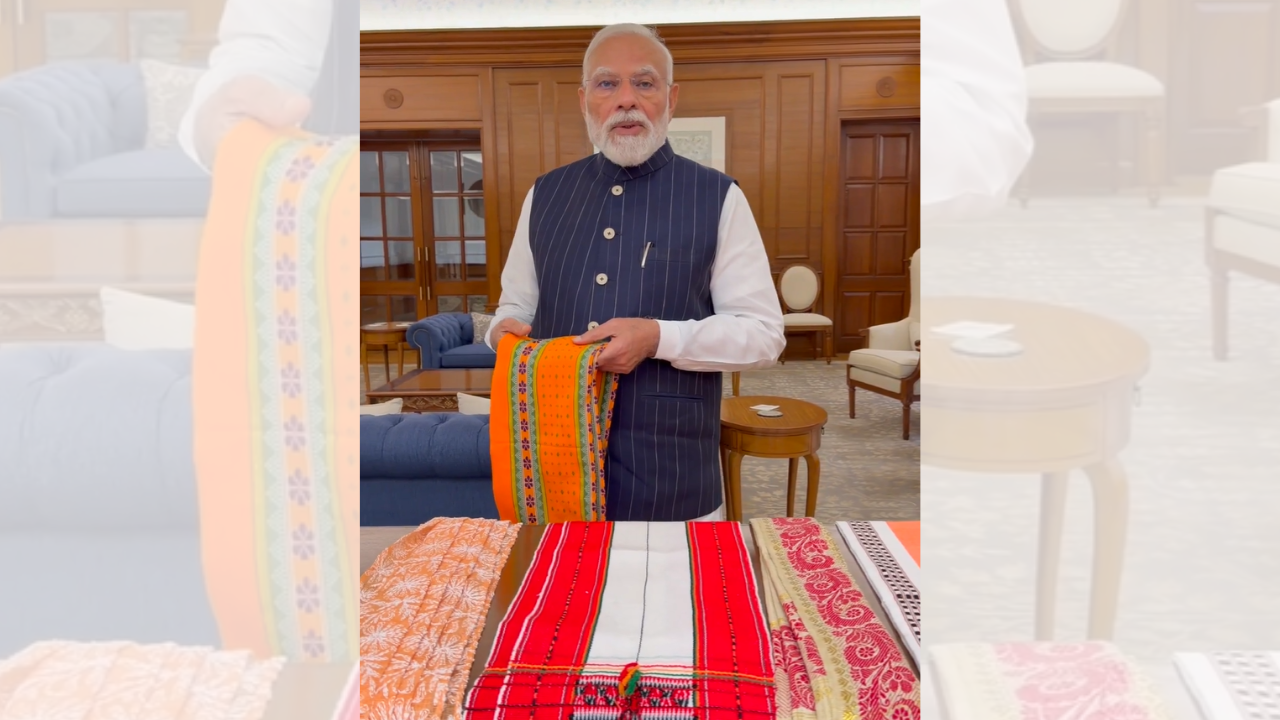 'Celebrate handloom day like you marked friendship day': PM's appeal in Insta video